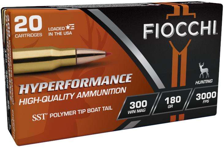 Ammunition Fiocchi Ammunition Ready Series 300WinMag FIOCCHI 300 Win. Mag 180gr SST 3000 FPS 20 RD • Model: Ready Series